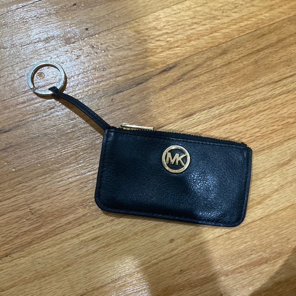 Michael Kors coin purse keychain